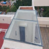 10 (1) Skylight Glass & Stainless Steel Frame