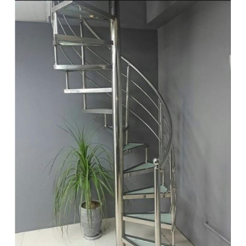 Stainless Steel Spiral Staircase & Ladder